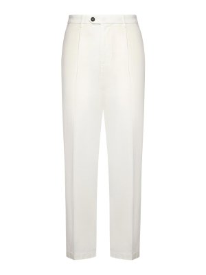 ELEVENTY: pantaloni casual - Pantaloni in misto cotone