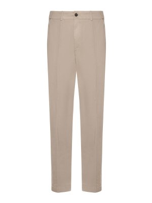 ELEVENTY: pantaloni casual - Pantaloni di cotone