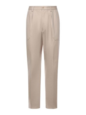 ELEVENTY: pantaloni casual - Pantaloni di cotone