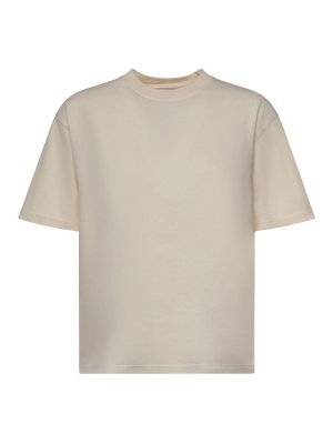GOLDEN GOOSE: t-shirt - T-shirt con logo sul retro