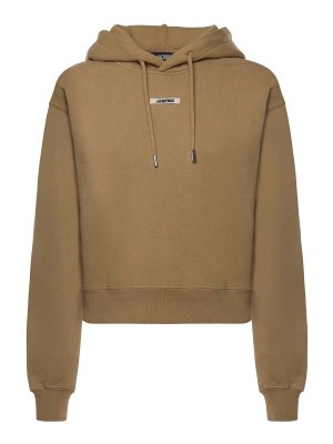 JACQUEMUS: Sweatshirts und Pullover - Sweatshirt - Beige