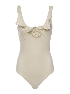 MAGDA BUTRYM: Costumi piscina e boxer - Costume Da Bagno Con Dettagli Floreali