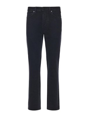 STONE ISLAND: Straight Leg Jeans - Straight Leg Jeans - Schwarz