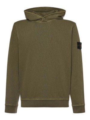 STONE ISLAND: Sweatshirts & Sweaters - Malfil Cotton Hoodie
