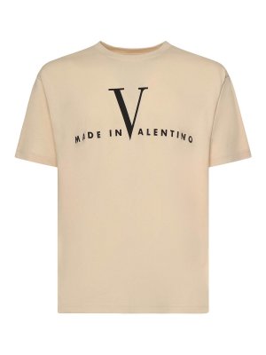 VALENTINO GARAVANI: t-shirts - Printed Cotton T-Shirt