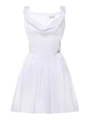 VIVIENNE WESTWOOD: Vestidos cortos - Vestido Corto - Blanco