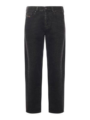 DIESEL: ストレートジーンズ - ストレートジーンズ - グレー