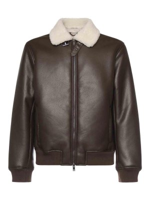 Liu Jo: レザージャケット - レザージャケット - ブラウン