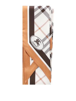 BURBERRY: Schals - Schal - Weiß