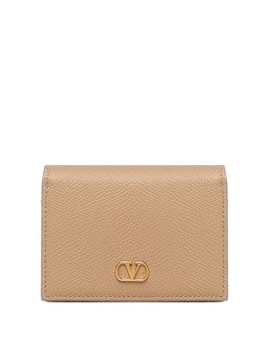 VALENTINO GARAVANI: wallets & purses - Vlogo Signature Calfskin Wallet