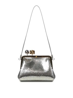 JACQUEMUS: Clutches - Clutch - Silber