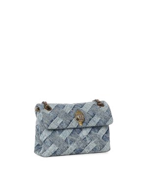 KURT GEIGER: Bolsas bandoleras - Bolsa Bandolera - Denim