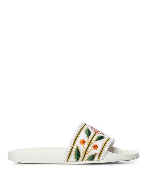 CASABLANCA: sandals - Laurel Terry Slides