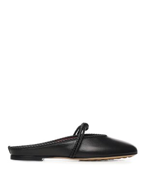 BOTTEGA VENETA: Zapatos chinelas - Chinelas - Negro