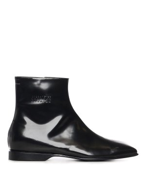 MM6 MAISON MARGIELA: ブーティー - アンクルブーツ - 黒