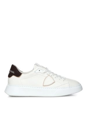 PHILIPPE MODEL: trainers - Temple Leather Sneaker