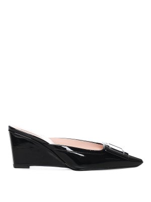 ROGER VIVIER: Mules - Mules - Schwarz