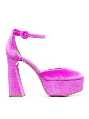 Gianvito Rossi: Escarpins - Chaussures À Talon - Rose