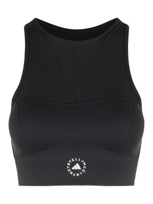 ADIDAS BY STELLA MCCARTNEY: トップス＆タンクトップ - トップ/タンクトップ - 黒