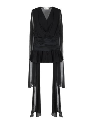 BLUMARINE: ニーレングスドレス - 膝丈ドレス - 黒