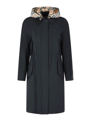 BURBERRY: パーカー - パーカー - 黒