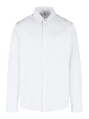 CASABLANCA: shirts - White Cotton Shirt