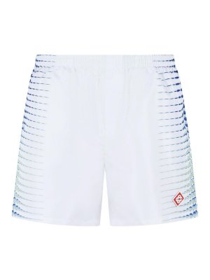 CASABLANCA: one-piece - White Polyester Swimsuit