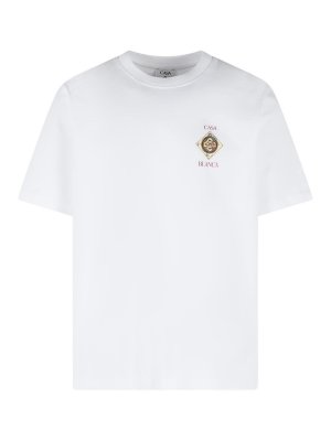 CASABLANCA: Tシャツ - Tシャツ - 白