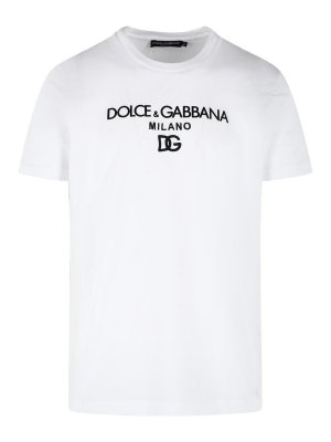 DOLCE & GABBANA: Tシャツ - Tシャツ - 白