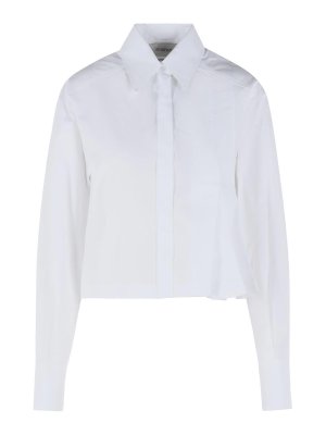 SPORTMAX: Hemden - Hemd - Weiß