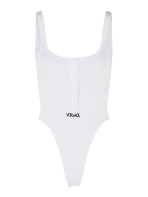VERSACE: Tops & Débardeurs - Top - Blanc