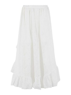 ZIMMERMANN: Knielange und Midi Röcke - Midirock - Weiß