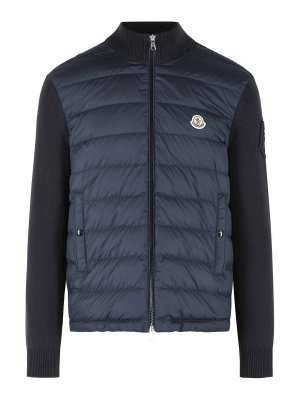 MONCLER: カーディガン - カーディガン - ダークブルー