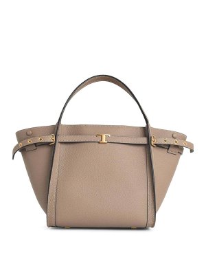 TOD'S: Handtaschen - Shopper - Beige