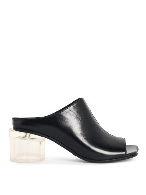 MM6 MAISON MARGIELA: Mules - Mules - Noir