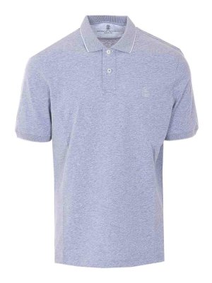 BRUNELLO CUCINELLI: polo shirts - Grey Polo