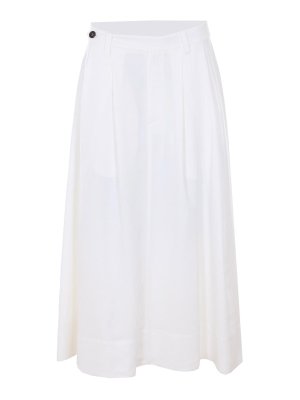 BRUNELLO CUCINELLI: Knee length skirts & Midi - White Skirt