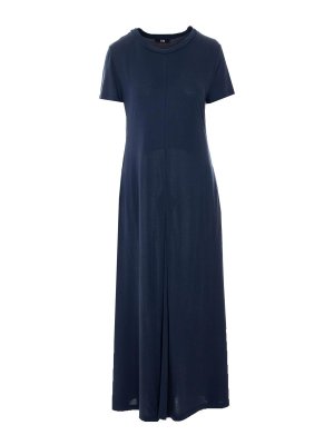 ELEH: crew necks - Blue Long Dress