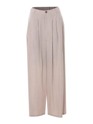 ELEH: casual trousers - Beige Pants
