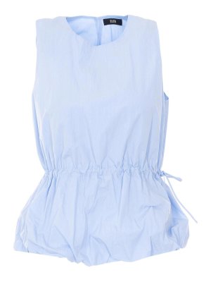ELEH: Tops & Tank tops - Light Blue Top