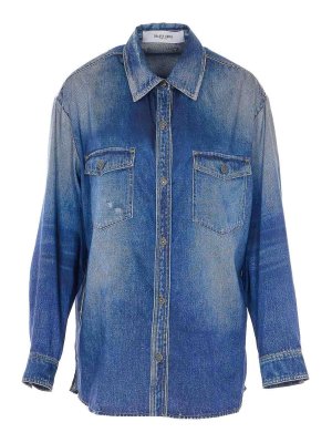 GOLDEN GOOSE: Camisas - Camisa - Azul