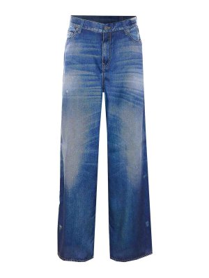GOLDEN GOOSE: Jeans Boyfriend - Jeans Boyfriend - Azul