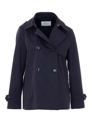 HERNO: Trenchs - Trench-Coat - Bleu