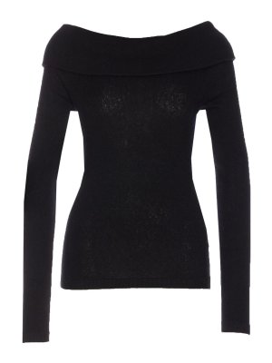 LISA YANG: Tops & Tank tops - Claudina Long Sleeves Top