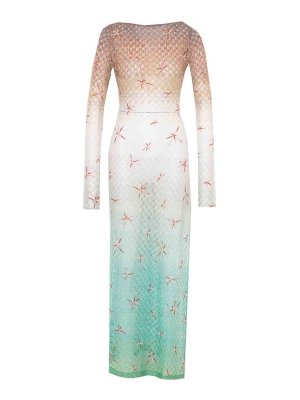 MISSONI: knee length dresses - Multiclor Dress