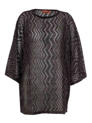 MISSONI: pantaloni shorts - Caftano multicolore