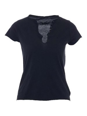 ZADIG&VOLTAIRE: Tシャツ - Tシャツ - 黒
