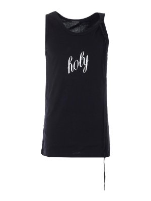 ANN DEMEULEMEESTER: Tops & Tank tops - Seva Standard Printed Tank Top