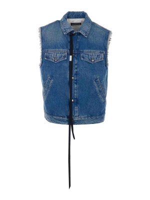 ANN DEMEULEMEESTER: vests - Toma Standard Sleeveless Blouson