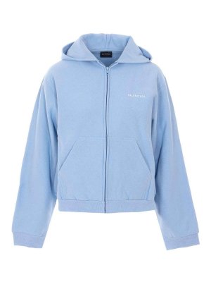 BALENCIAGA: スウェット＆セーター - スウェットシャツ/セーター - ブルー